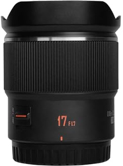 YONGNUO YN17MM F1.7 Prime Lens for M43 Mount, 17mm F1.7M AF MF | Standard Prime Lens, MFT Micro Four Thirds for Mirrorless Cameras