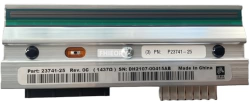 P1004232 Druckkopf für Zebra 110Xi4 110XiIV Thermo-Barcode-Drucker, 300 dpi, Original P23741-25