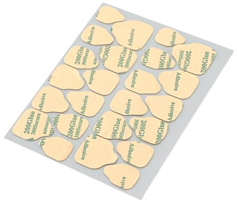 Languettes Adhésives Double Face pour Colle à Ongles 50 Feuilles Forte Adhérence Résine Résistante à L'eau Salon de Manucure à Domicile