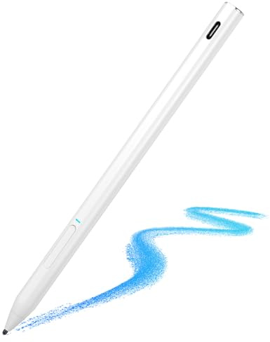 EVACH USI 2.0 Stylus Pen for Chromebooks Palm Rejection | Stylus Pen for Chromebooks Acer Spin,ASUS Flip,Lenovo Duet/IdeaPad/Flex,Amazon Fire Max 11/Fire HD 10, Google Pixel, White