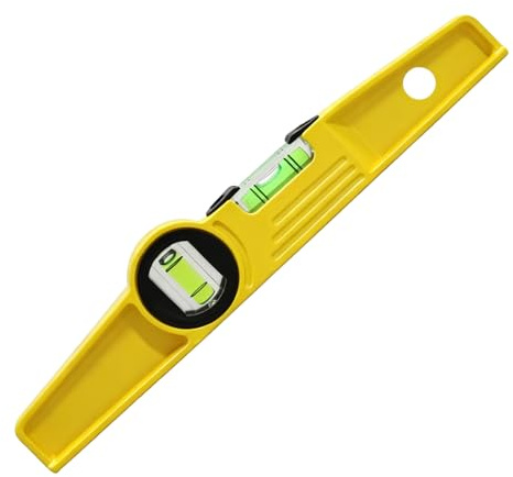Magnetic Spirit Level 25cm/10-inch, Rare Earth Magnetic Level Tool Digital Torpedo with LCD Display, Compact Aluminium Alloy, 0.5mm/m Accuracy, Strong Magnet for Scaffolding Metal Structure Welding