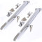 2 Stück 25,4 cm poliert chrom Sperren Fensterflügel Fenster Stay Verschluss
