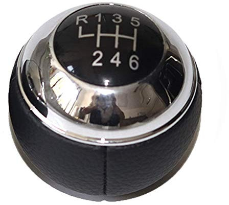 Pomo de piel para palanca de cambios de coche para Mini R50 One D R52 R53 Cooper S 3 puertas 2001-2008 6 velocidades
