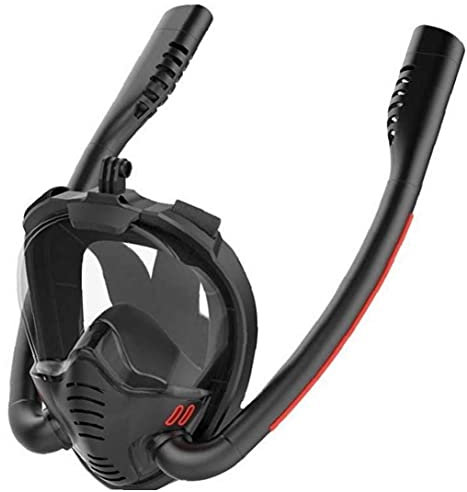 Erwachsener Tauchen Abdeckung Scuba Doppel Schnorchel Full Face Anti-Fog K3 Schnorchel Maske Kind Schwimmen unter Wasser Respirator Tauchausrüstung