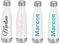 Worfull Regalos Botellas de agua de acero inoxidable personalizadas de 510 ml - cantimplora - termo con aislamiento - botella deportiva - bebida fría - bebida caliente personalizada -
