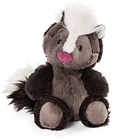 NICI 48387 Kuscheltier Stinktier Chiala Skunk 25cm, schwarz