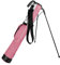 Orlimar Pitch 'n Putt Leichte Golftasche mit Ständer, für Damen und Herren, kariert, Rosé (Poly Blush Pink)