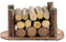 Holzstapel für die Selber-Bauen-Krippe