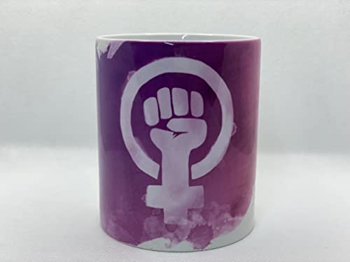 Genérico Taza Feminista 350ml - Feminismo - 8M - Mujer - Empoderamiento - Día de la mujer