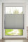 K-Home Klemmfix-Plissee, Elba Bedruckt Grau, 70 x 210 cm (B x L) Modern