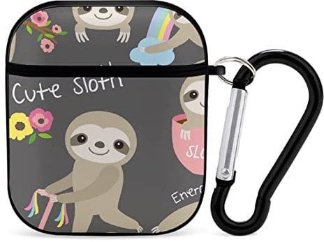 Airpods-Hülle Nettes Faultier-Set Airpod Hard Case Cover Kopfhörerhüllen Für Apple Airpods1 Airpods2