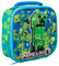 Zawadi Global Minecraft 3D Rectangular Insulated Lunch Box Bag for Boys and Girls, Perfect Size for Packing Hot or Cold Snacks for School and Travel, BPA Free