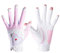 ThreeH Multifunktionale Handschuhe Handschuh Anti-Rutsch-Handschuhe Verstellbares Handgelenk Riemen Finger Atmungsaktive Gewebe für Damen Mädchen Sommer Praxis