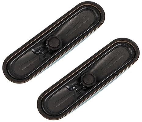 Leapiture 2 Pièces 8 Ohm 10W Télévision TV Gamme Complète Haut-Parleur Télévision Haut-parleurs De Remplacement Affichage Publicitaire Système De Son LCD pour Usage Publicitaire à Domicile