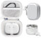 CaseSack Funda para auriculares JBL Vibe Beam True Wireless con cancelación de ruido (blanco)