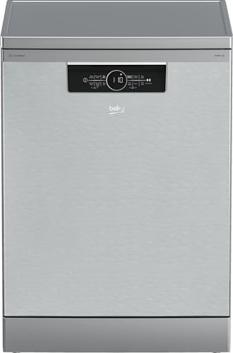 Beko BDFN36640CX Full Size Dishwasher - Stainless Steel - C Rated