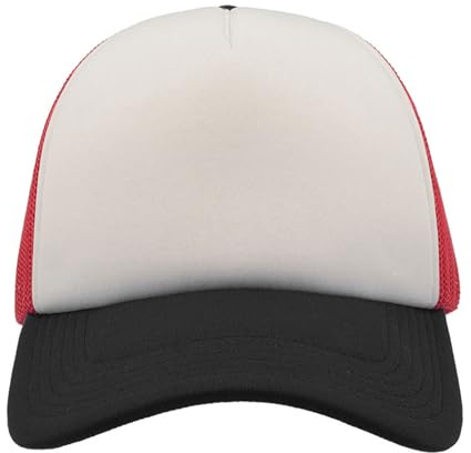 noTrash2003 Trucker Mesh Baseball Cap Truckerhat Unisex Einheitsgrösse und Kindermodelle Basecap Baseball-Hat über 40 Farben Einfarbig Zweifarbig Polyester Baumwolle