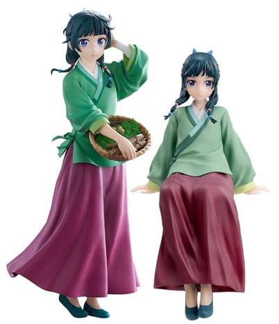 Xinchangda Maomao Figuren im Hanfu-Stil, Anime-Apotheker-Tagebücher, Action-Figuren, Ornamente, Schreibtisch-Dekoration, Sammlungen, Geburtstagsgeschenk, 2 Stück