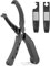 Bike Tyre Removal Clamp | Hand Tyre Lever Cycle Rim Hand Tire Pliers | Ergonomic Repair Tool Portable Multi-Purpose Removal Clamp for Road Cycle