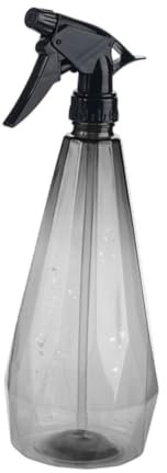perfk Botella pulverizadora Manual Multiusos, Manual, pulverizador de Bomba de jardín de Mano para Limpieza de jardinería, riego, Plantas de Interior y, Gris 1l
