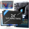 SOPPY 2 Pack 24 Inch Computer Privacy Filter, Removable Privacy Screen Protector, Anti Blue Light, Anti-Glare, Fits 24 Widescreen Monitor 16:9, HP, Dell, Acer, Lenovo, Asus