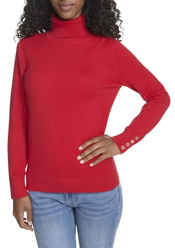 Tommy Hilfiger Damen Pullover mit Rollkragen