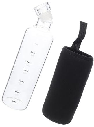 Alipis Botella De Vidrio Degradado para Agua Té Jugo Ideal para Hogar y Oficina