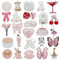 JMZLLRX 27 PCS Appliques Stickers Iron on Patches White Embroidered Sew on Patch Applique for Clothing Dress Backpacks and DIY Decorations