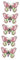 VALICLUD 5pièces Broche Émail Vintage Avec Pour Vêtements Accessoire Élégant Pour Écharpes Et Décoration De Tenue