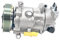 ATATKTHTys Compresor de aire acondicionado SD6C12 compatible con Citroën Berlingo C3 C4 Coupé Grand Picasso 9670318880 9659875780 9678656080, 9651910980 6453WL 6453QK