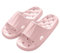 Scarpe nuvolose estive da uomo e da donna, con fori di drenaggio, punta aperta, spessa, piatta, casual, comode, leggere, in gomma morbida con plantare morbido, lavabile, per interni ed esterni, 4 rosa