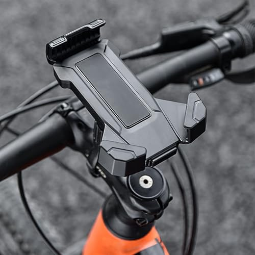 UYTKTN Fahrrad Handyhalterung für Cube Kathmandu HYBRID ONE 800, Universal Anti-Shake Lenker Halter Halterung Handyhalter, Vibrationsgedämpft für 4,7-7,2 Zoll Mobiltelefone
