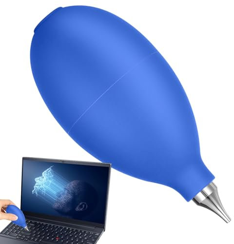 Soffiatore manuale professionale in gomma, strumento di pulizia multiuso per obiettivi di fotocamere, tastiere ed elettronica, a lampadina morbida per apparecchiature sensibili, strumento di