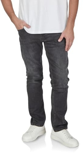Replay Herren Jeans Grover Straight-Fit mit Comfort Stretch | Denim Blau 29 30 31 32 33 34 36 38 40