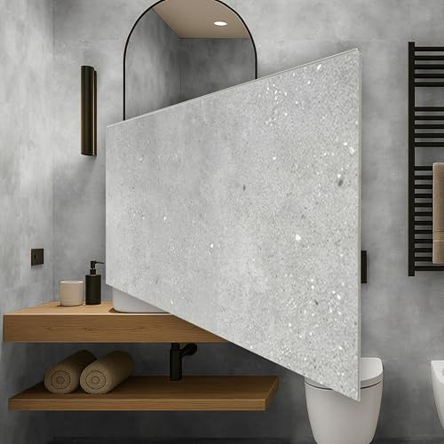Wandpaneele Klebefliesen Packung mit 2,16 m² - 12 Stück | Wandverkleidung Bad Dusche Küchenrückwand SPC-Vinyl 60x30 cm | wasserfest, kratzfest, alte Fliesen überkleben