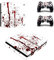 Wondder PS4 Slim Haut Aufkleber, Schutz Vinyl Aufkleber Haut Aufkleber für PS4 Slim Konsole + 2 Controller Skins + 2 x Silikon Daumen Griffe (Farbe 19)