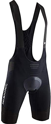 X-Bionic Effektor G2 Bike Bib Shorts Padded Men, Short Uomo, Opal Black/Arctic White, S