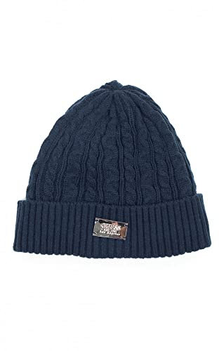 Guess Am7921 Herren-Mütze, Netz, Blau Gr. Large, blau