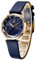 SHENGKE Watches for Women Fashion Simple Women's Watch Creative Ladies Watch Waterproof Wrist Watch with Leather Band Blue