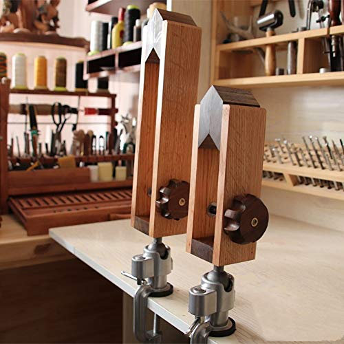DIY Nähen Lederwaren Nähen Schnüren Pony Werkzeug 360 Universal (20 cm, Holzteil)