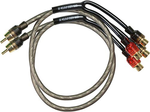 Audio System Z-EVO YR Y-Cinchkabel 1x Stecker und 2X Kupplung - 1 Paar