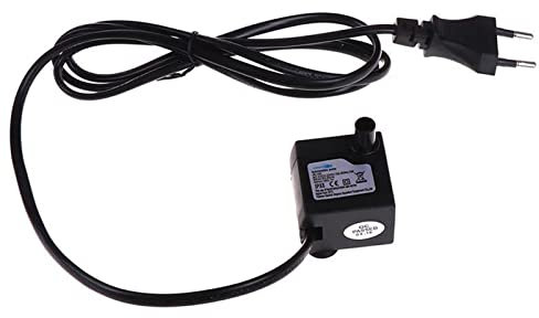 wrtgerht Mini-Pompe à Petite Puissance de Haute qualité AC 220V 3W Taux de Pompe à Eau Aquarium Pompe étanche Mini Pompe à Eau Submersible