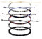 TOYMIS 5 Stück Surfer Armband Set, 15-30 cm Verstellbar Geflochten Armband Strand Boho Armbänder Hippie-Stil Handgefertigtes String Armband für Herren Frauen Handgelenk Fußkettchen