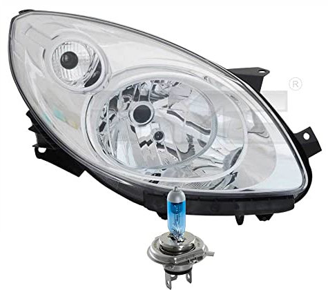 EISENFELS Set 106569199 erstellt mit Scheinwerfer rechts + COOL BLUE INTENSE H4 Leuchtmittel kompatibel mit Twingo II CN0_