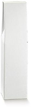 BIANCO ECONOMICO 9x9x37 cm Scatola PORTABOTTIGLIE VINO 1 posto | scatola portabottiglia porta bottiglia