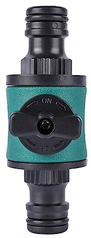 Genikeer 2 Wege Schlauchrohrverteiler | Gartenschlauch Absperrhahn | Y Verteiler Mit Absperrventil Für Bewässerungswasserrohre | Gartenschlauch Wasserverteiler | Schlauchkupplung Mit Regulierventil