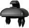 LadyCent Ganci per Parasole Auto per Audi A1 A3 A4 A5 Q3 Q5, Gancio per Clip per Visiera Parasole 8U0857562A/8E0857562, Nero