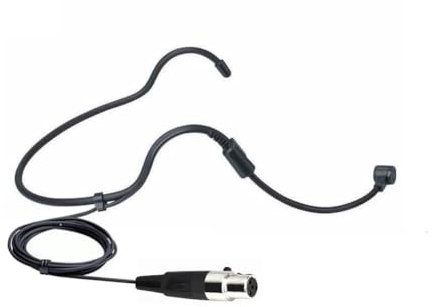 Microphone de rechange pour casque Shure BLX1 sans fil, condensateur, unidirectionnel, ta4f 4 broches, noir