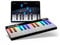 Gemini Sound PianoProdigy Teclado MIDI inalámbrico iluminado de 24 teclas GPP-101, Debe conectarse a un dispositivo iOS/Android para obtener sonido, Ampliable, Bluetooth, portátil