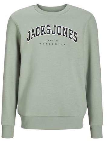JACK&JONES JUNIOR JJECALEB Varsity Sweat Crew Neck SN JNR